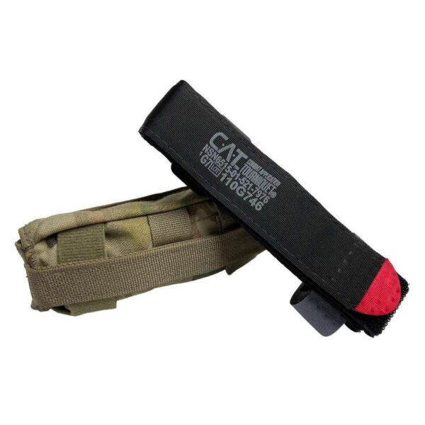 Army Issue MultiCam CAT Tourniquet Pouch, Used - Image 2